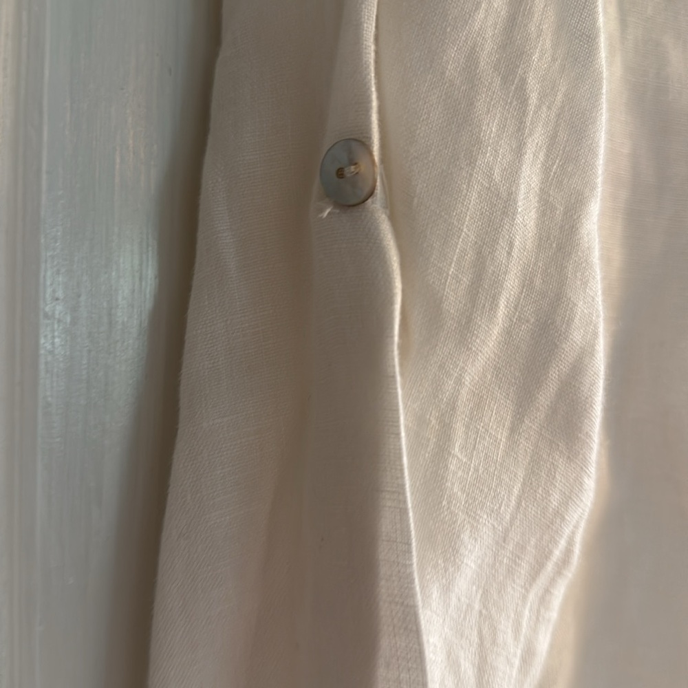 Carla Conti Made in Italy 100% linen top - Picture 4 of 7